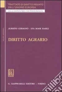 Occasione Imperdibile Trattato di diritto privato dell‘Unione Europea. Vol. 11 Diritto agrario