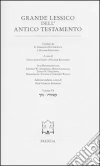 Offerta Del Giorno Grande lessico dell‘Antico Testamento. Vol. 6 Natak-Astoret