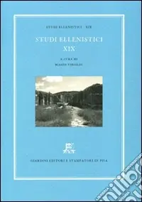 Compra Online Studi ellenistici. Vol. 19