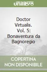 Compra Online Doctor Virtualis. Vol. 5 Bonaventura da Bagnoregio