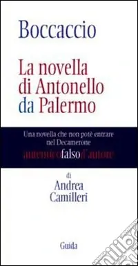 Promo Stagionale Boccaccio. La novella di Antonello da Palermo. Una novella che non potè entrare nel Decamerone