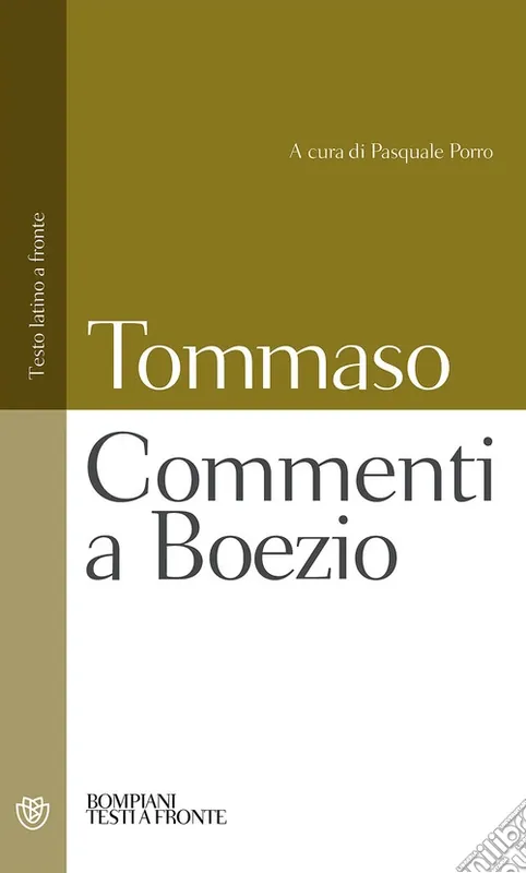 Commenti a Boezio. Testo latino a fronte Nuovo Arrivo
