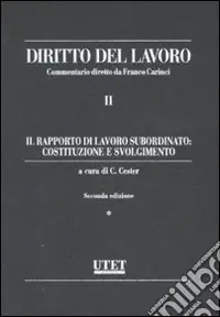 Diritto del lavoro. Vol. 2 Il rapporto di lavoro subordinato costituzione e svolgimento Popolare