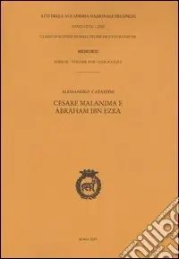 Cesare Malanima e Abraham Ibn Ezra Professionale