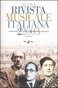 Non Perdere Nuova rivista musicale italiana (2003). Vol. 2