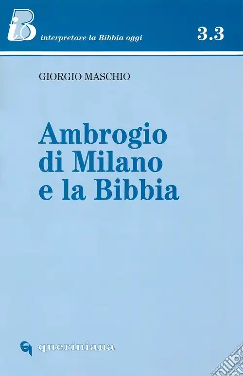 Subito Disponibile Ambrogio di Milano e la Bibbia