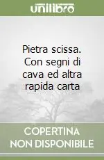Economico Pietra scissa. Con segni di cava ed altra rapida carta