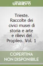 Trieste. Raccolte dei civici musei di storia e arte e rilievi del Propileo. Vol. 1 Subito Disponibile