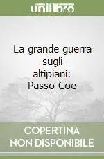 Acquista Ora La grande guerra sugli altipiani Passo Coe