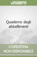 Occasione Quaderno degli abbellimenti
