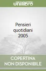 Pensieri quotidiani 2005 Prezzo Scontato
