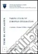 Taking stock of European integration Must-Have