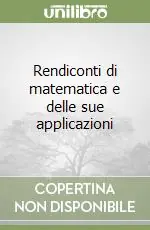 Rendiconti di matematica e delle sue applicazioni Spedizione Espresso