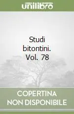 Studi bitontini. Vol. 78 Novità