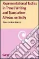 Nuova Collezione Representational tactics in travel writing and traslation a focus in Sicily