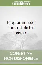 Programma del corso di diritto privato Must-Have