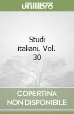 Studi italiani. Vol. 30 Compra Online