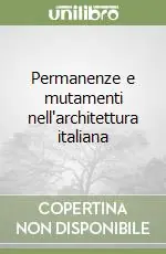Consegna Rapida Permanenze e mutamenti nell‘architettura italiana