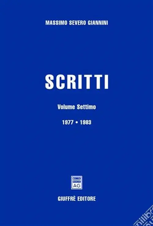 Compra Oggi Stesso Scritti. Vol. 7 1977-1983