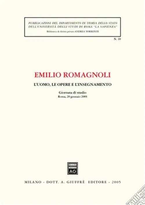 Vendita Finale L‘uomo, le opere e l‘insegnamento. Giornata di studio (Roma, 20 gennaio 2005)