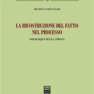 Promozione Esclusiva La ricostruzione del fatto nel processo. Soliloqui sulla prova