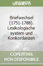Reso Gratuito Briefwechsel (1751-1788). Lexikologische system und Konkordanzen