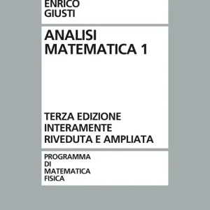 Analisi matematica. Vol. 1 Consegna Rapida