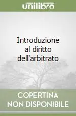 Introduzione al diritto dell‘arbitrato Promozione