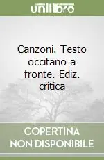 Super Prezzo Canzoni. Testo occitano a fronte. Ediz. critica