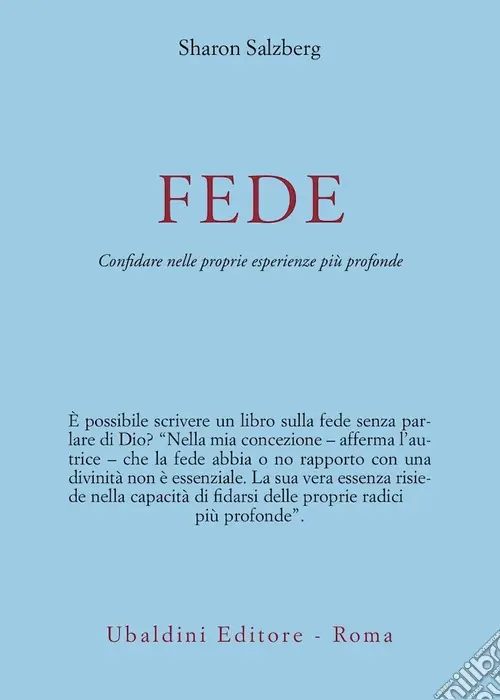 Fede. Come avere fiducia nella propria esperienza più profonda Popolare