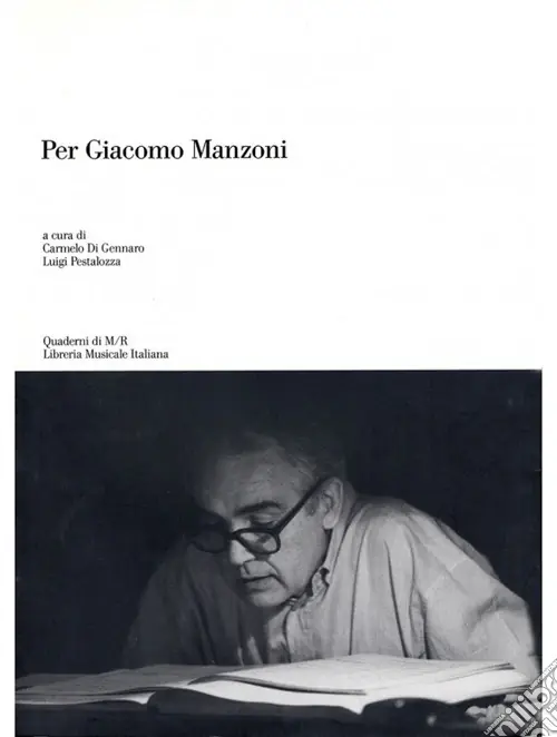 Per Giacomo Manzoni Più Venduto