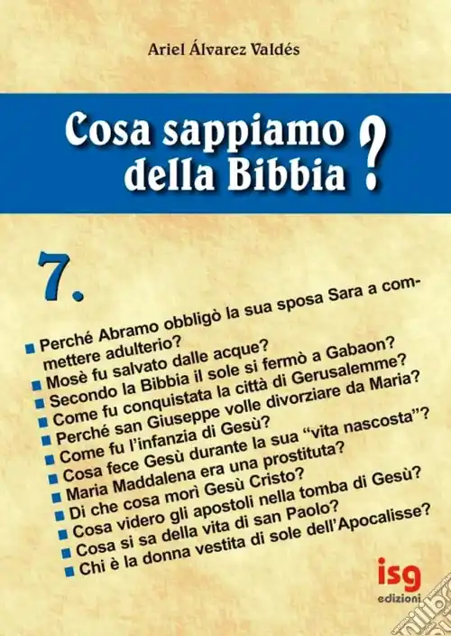 Cosa sappiamo della Bibbia?. Vol. 7 Compra Oggi Stesso