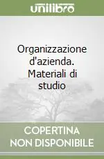 Direttamente Dal Produttore Organizzazione d‘azienda. Materiali di studio