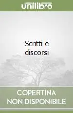 Offerta Speciale Scritti e discorsi