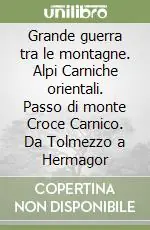 Grande guerra tra le montagne. Alpi Carniche orientali. Passo di monte Croce Carnico. Da Tolmezzo a Hermagor Occasione Imperdibile