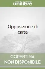 Prezzo Scontato Opposizione di carta