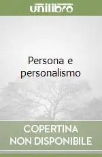 Compra Adesso Persona e personalismo