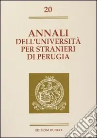 Pagamento Sicuro Annali dell‘Università per stranieri di Perugia. Semestre gennaio-giugno 1994. Vol. 20