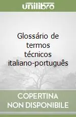 Prezzo Scontato Glossário de termos técnicos italiano-português