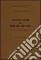 Offerta Limitata Scritti vari di diritto romano. Vol. 4 Miscellanea