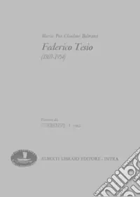 Prezzo Conveniente Federico Tesio (1869-1954)