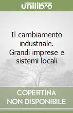 Il cambiamento industriale. Grandi imprese e sistemi locali Miglior Prezzo