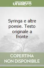 Syringa e altre poesie. Testo originale a fronte Occasione Imperdibile