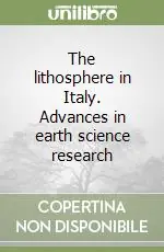 Must-Have The lithosphere in Italy. Advances in earth science research