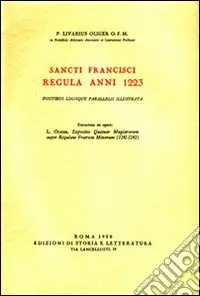 Sancti Francisci regula anni 1223, fontibus locique parallelis illustrata Economico