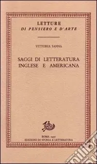 Compra Oggi Stesso Saggi di letteratura inglese e americana