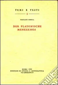 Der platonische Menexenos Nuova Collezione