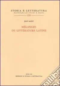 Mélanges de littérature latine Più Venduto