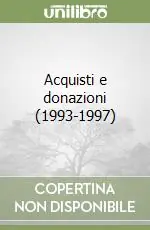 Subito Disponibile Acquisti e donazioni (1993-1997)