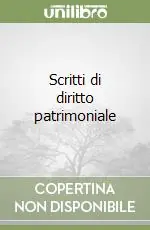Scritti di diritto patrimoniale Promo Stagionale